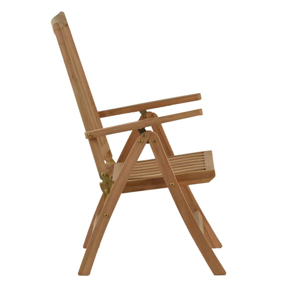 Gartenstuhl  Gartenmöbel Outdoor Modern Teak Honig