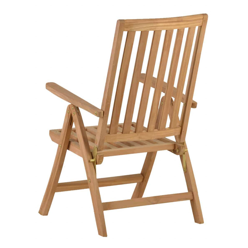 Gartenstuhl  Gartenmöbel Outdoor Modern Teak Honig