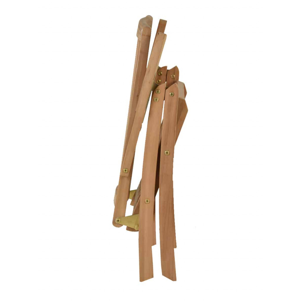 Gartenstuhl  Gartenmöbel Outdoor Modern Teak Honig