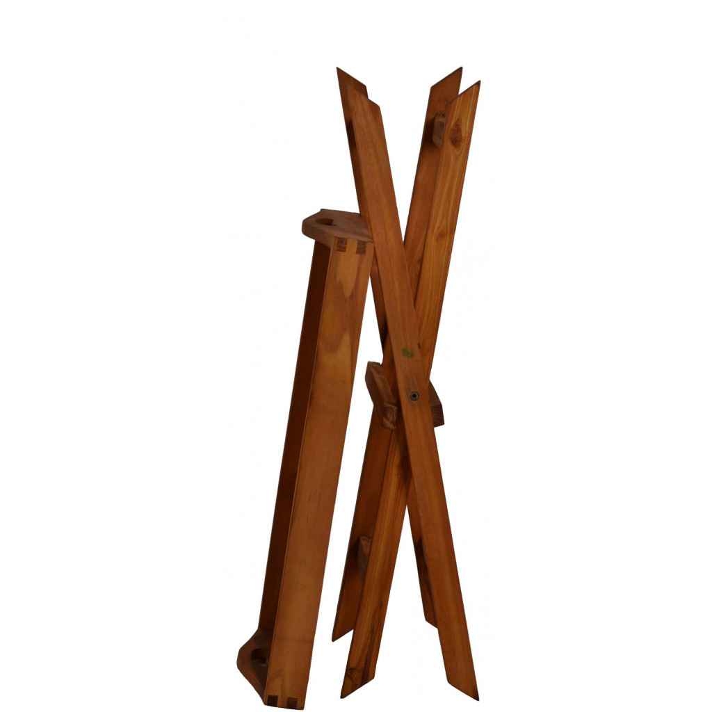 Gartentisch  Gartenmöbel Outdoor Modern Massivholz Teak Honig