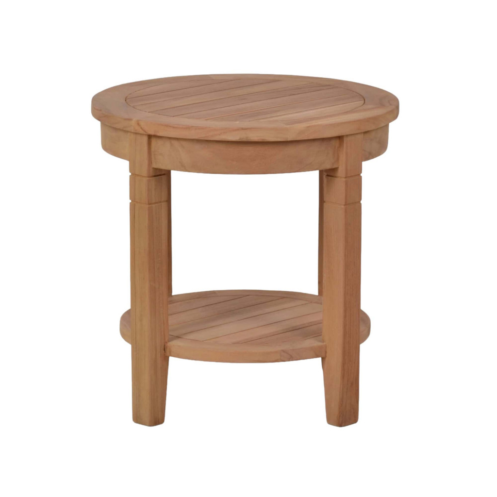 Gartentisch  Gartenmöbel Outdoor Modern Massivholz Teak Honig