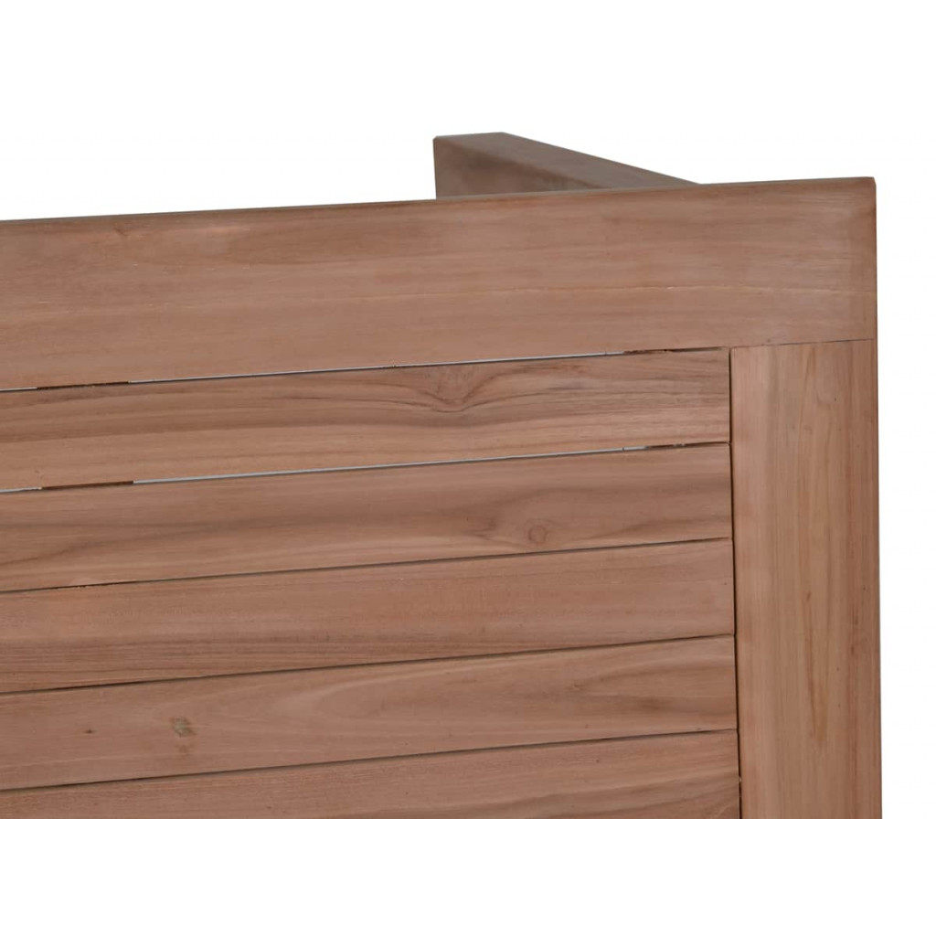 Gartentisch  Gartenmöbel Outdoor Modern Teak Honig