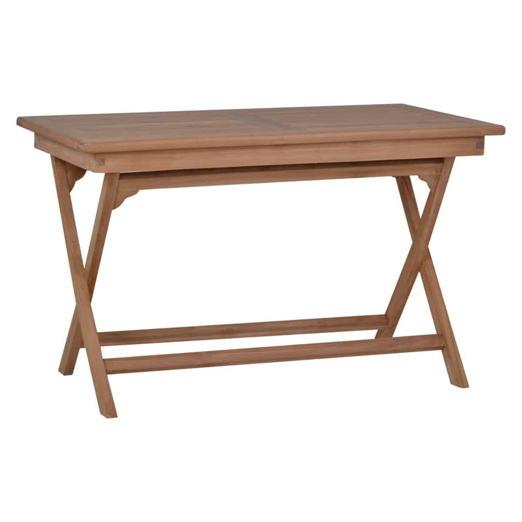 Gartentisch  Gartenmöbel Outdoor Modern Teak Honig