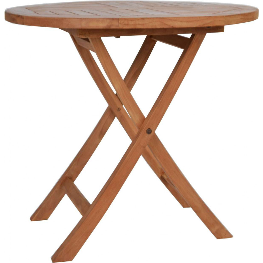 Gartentisch  Gartenmöbel Outdoor Modern Teak Honig