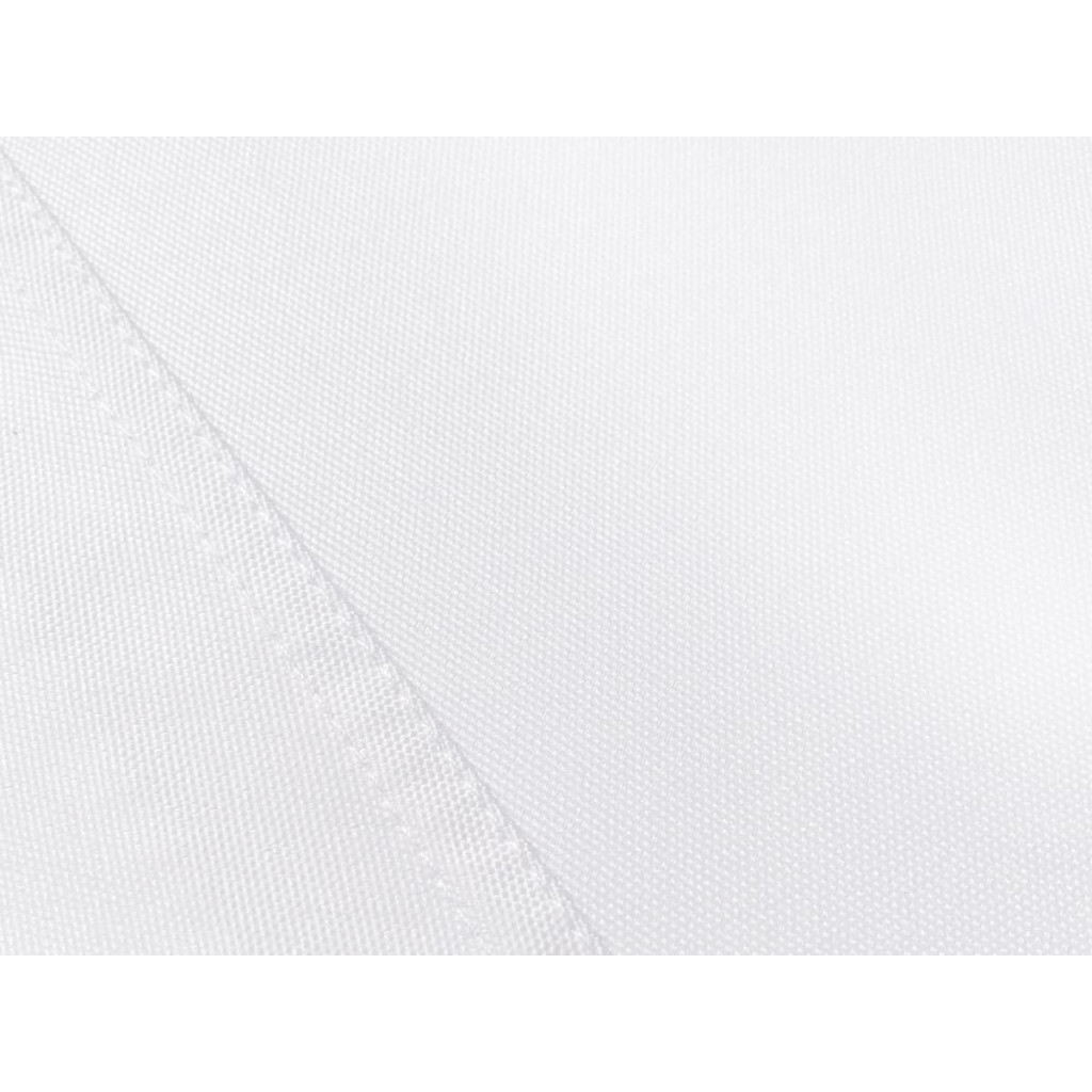 Schirm  Gartenmöbel Outdoor Modern 100% Polyester Massivholz Teak Beige