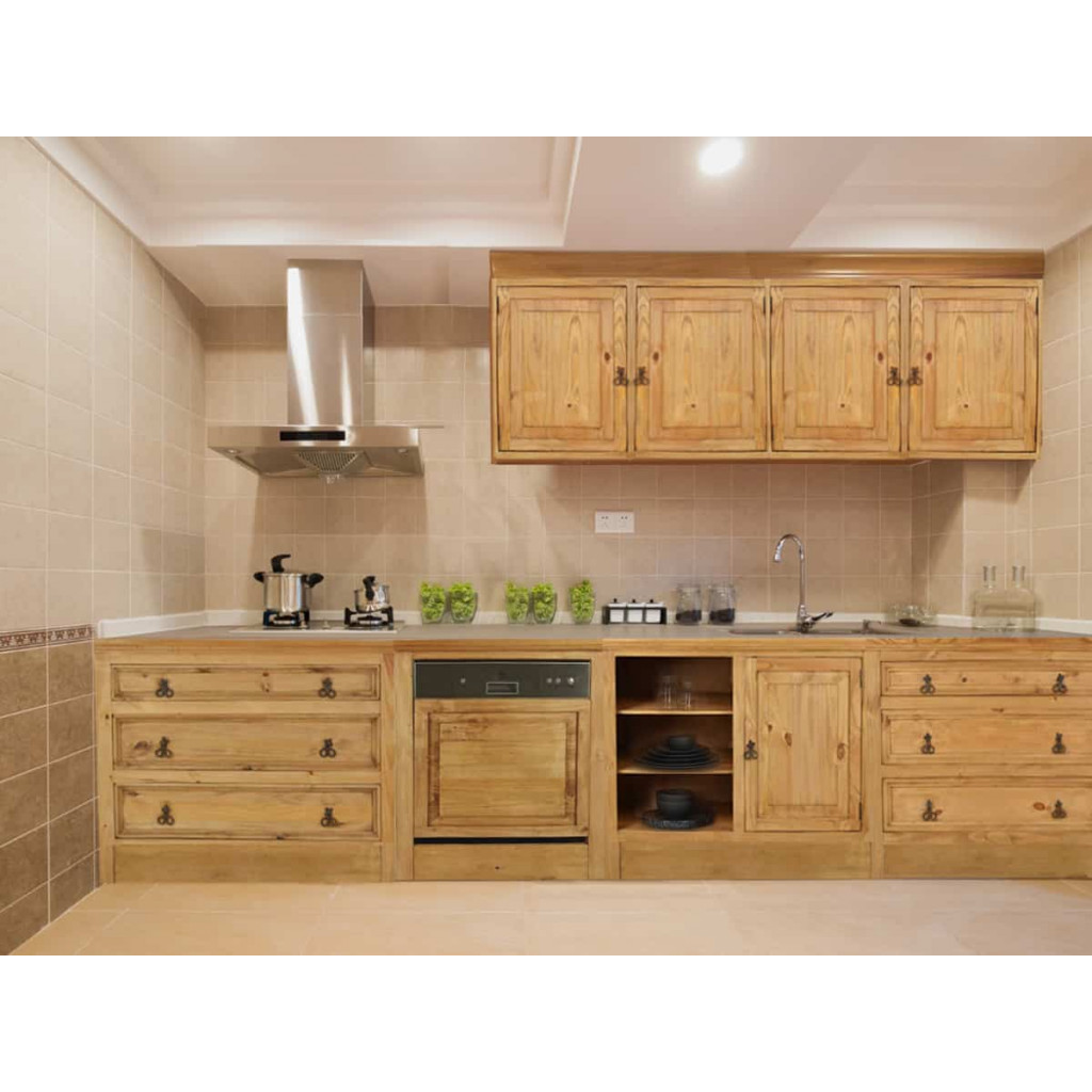 Küchenmodul Mexico Möbel Landhaus Pinie Honig