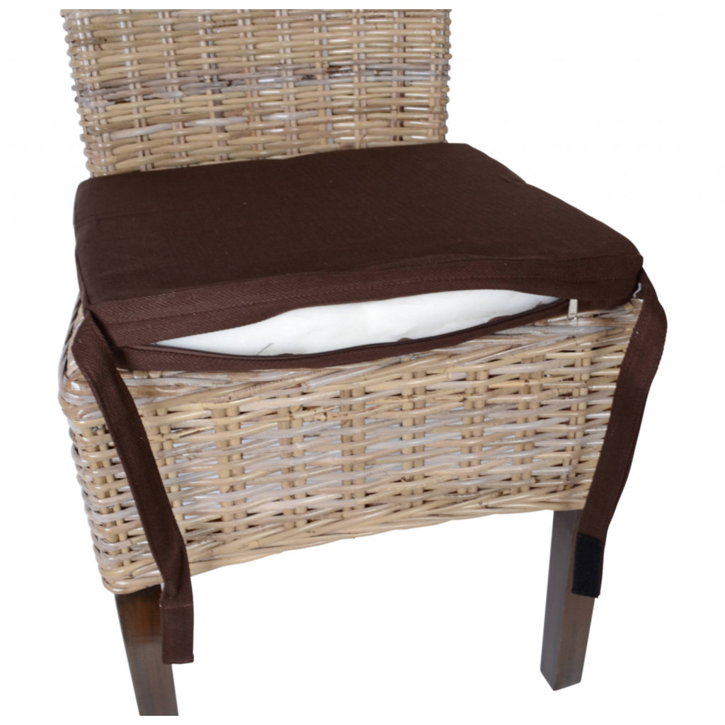 Sitzkissen  Landhaus Braun