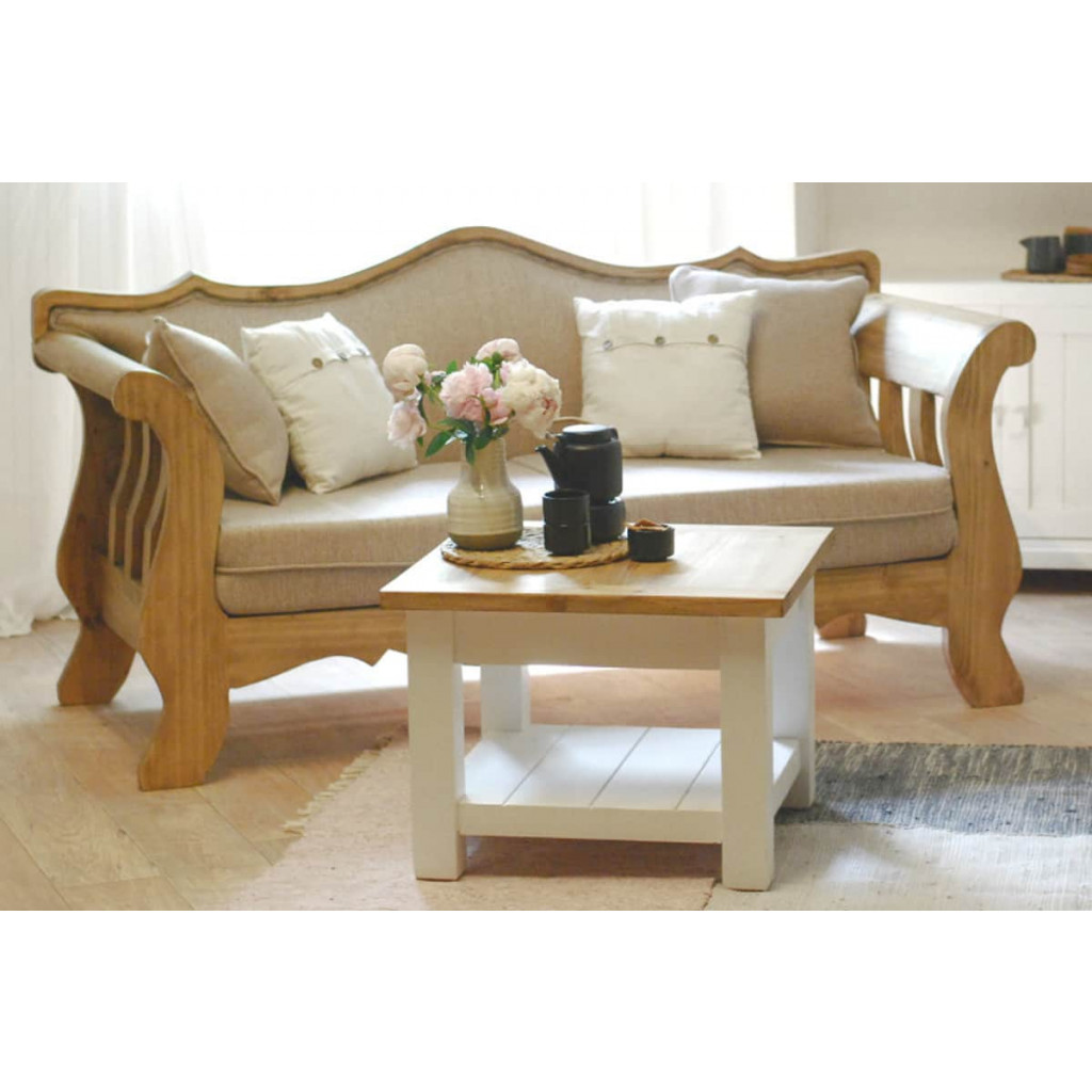 Sofa Mexico Möbel Landhaus Pinie Honig