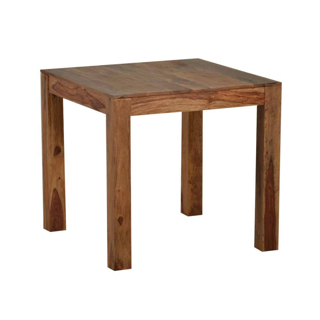 Esstisch Lendra Modern Massivholz Teak Hellbraun