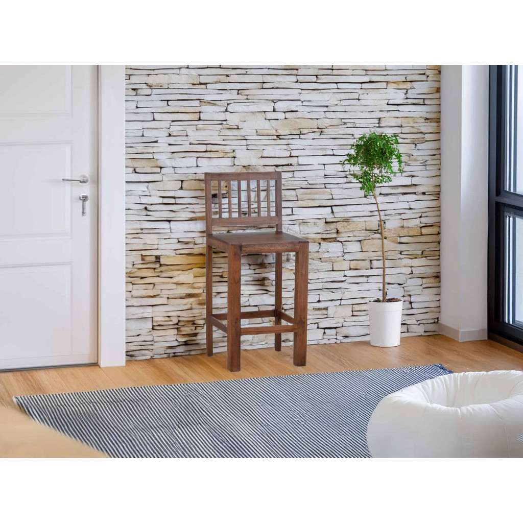 Barhocker Thali Modern Sheesham Sheesham natur