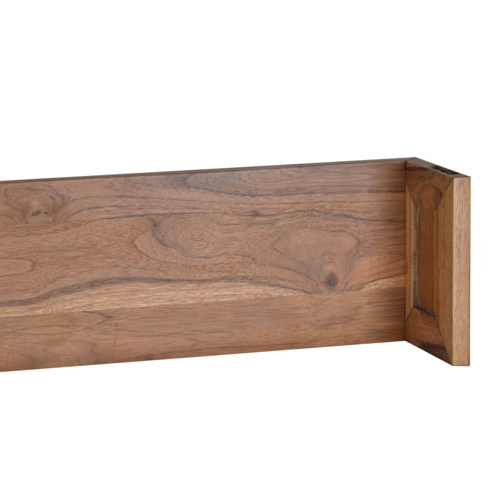 Wandregal Masala Modern Teak Braun