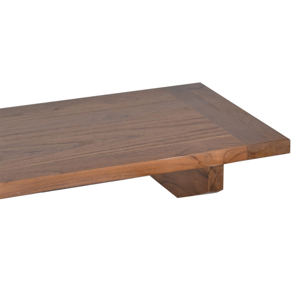 Wandregal Thali Modern Teak Braun