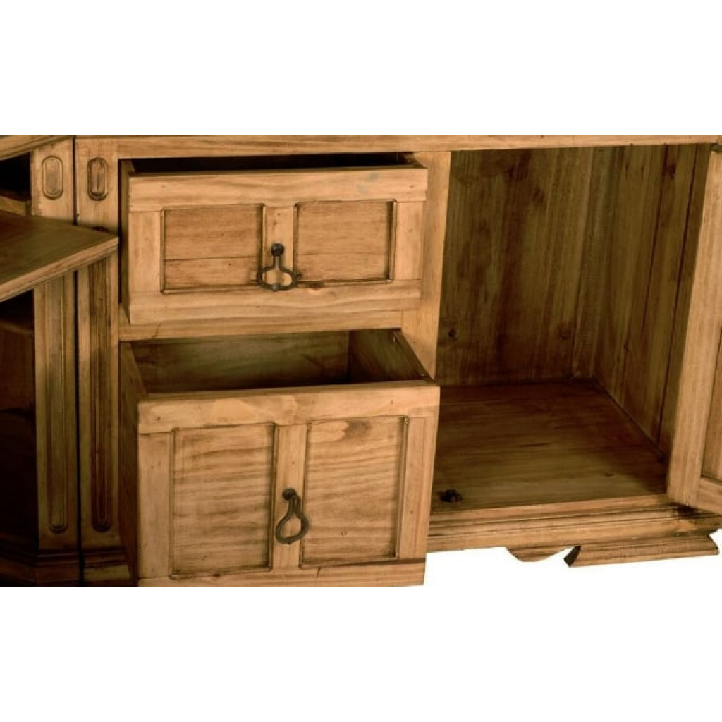 Schreibtisch Mexico Möbel Landhaus Pinie Honig