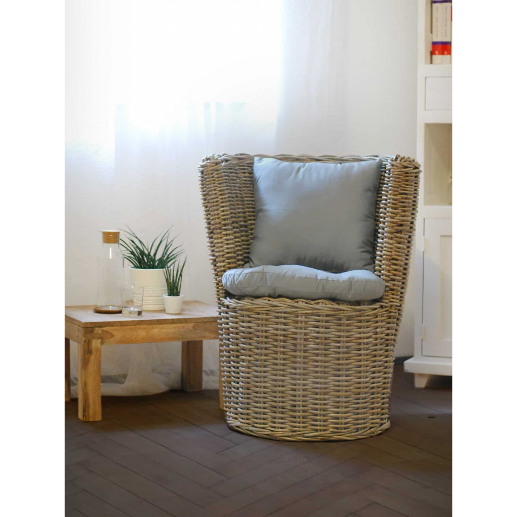 Sessel  Modern Kubu-grau