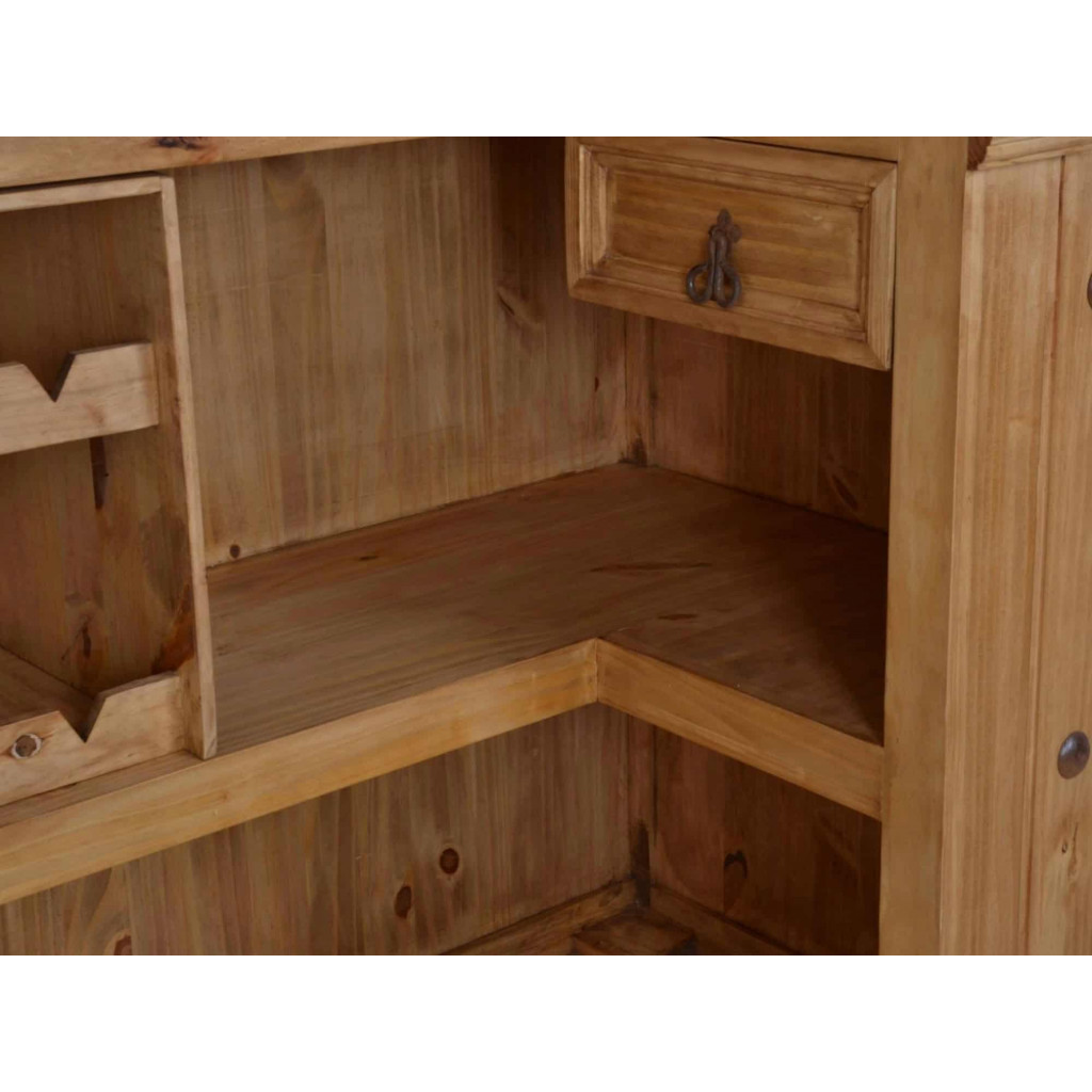 Bar Mexico Möbel Landhaus Pinie Honig