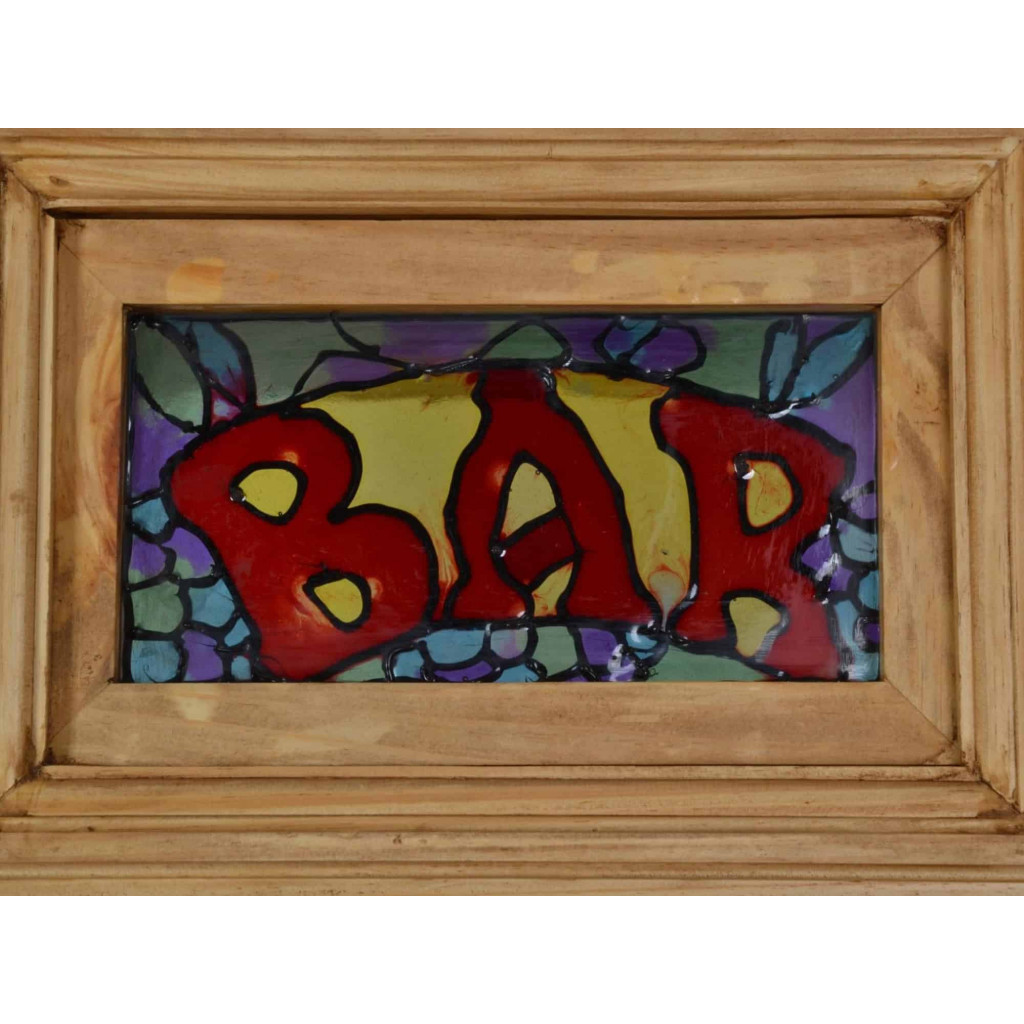 Bar Mexico Möbel Landhaus Pinie Honig