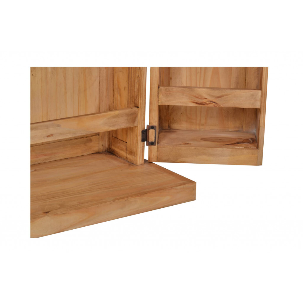 Barschrank Mexico Möbel Landhaus Massivholz Pinie Honig