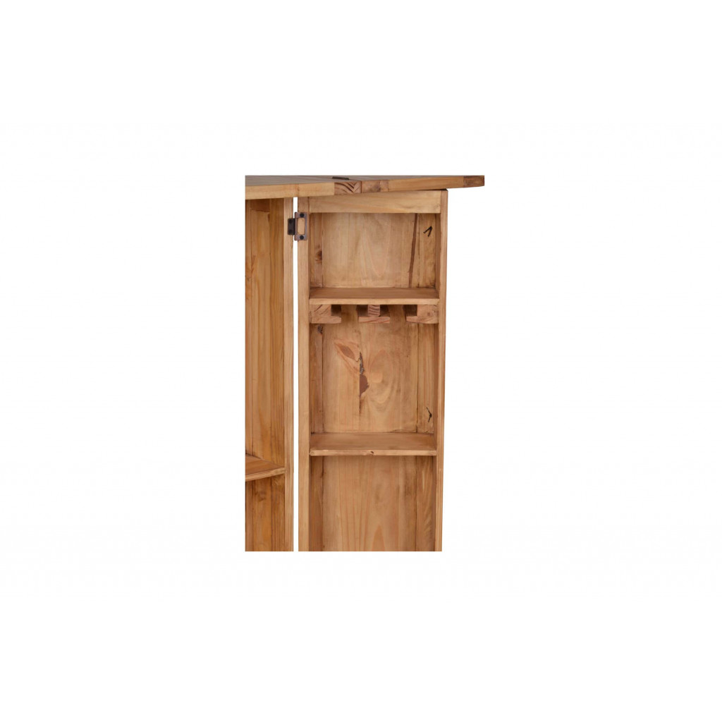 Barschrank Mexico Möbel Landhaus Massivholz Pinie Honig