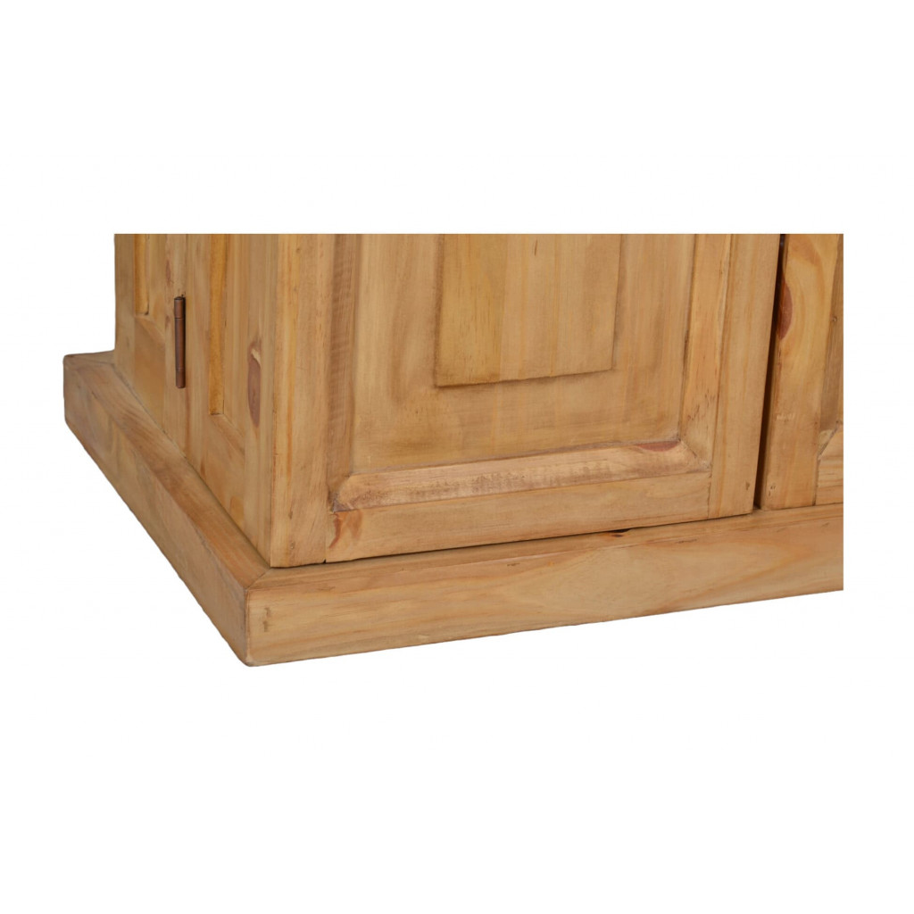 Barschrank Mexico Möbel Landhaus Massivholz Pinie Honig