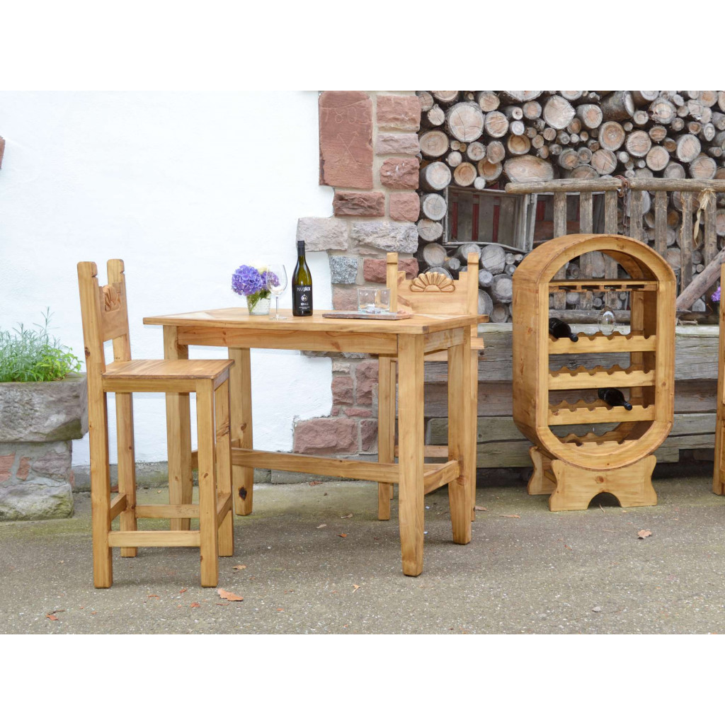 Bartisch Mexico Möbel Landhaus Pinie Honig