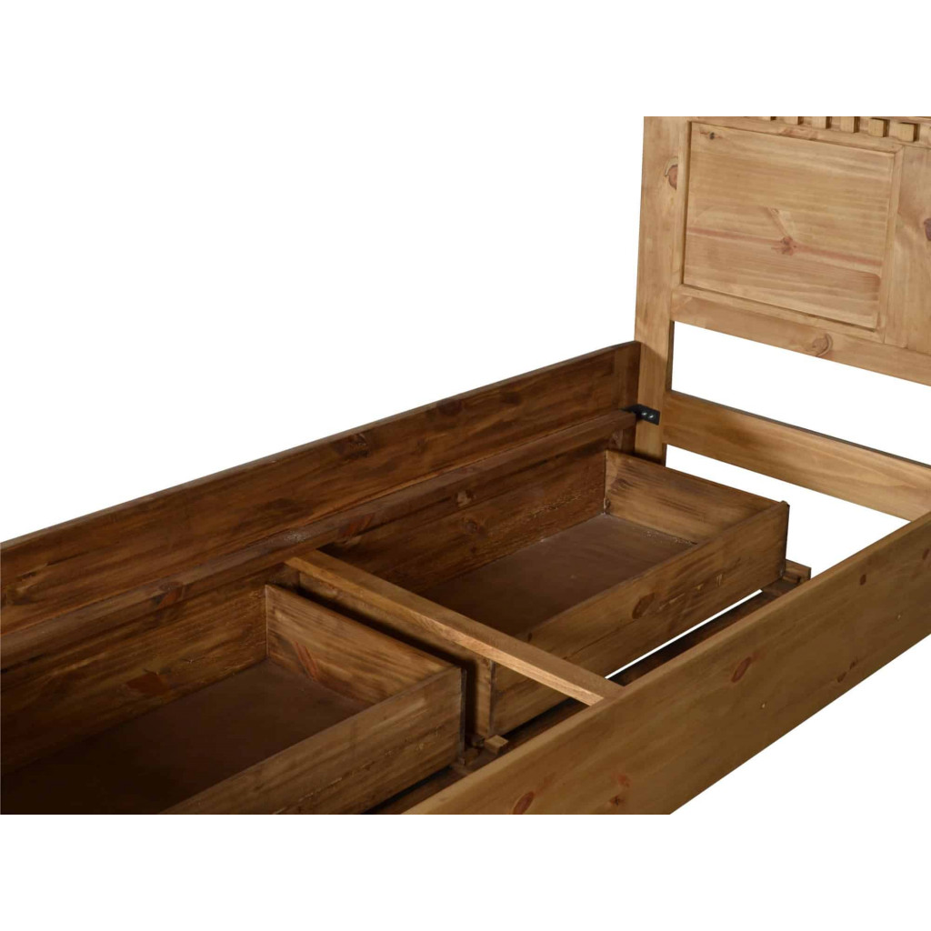 Bett Mexico Möbel Landhaus Honig