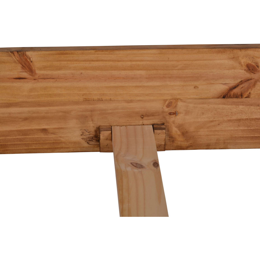 Bett Mexico Möbel Landhaus Massivholz Pinie Honig