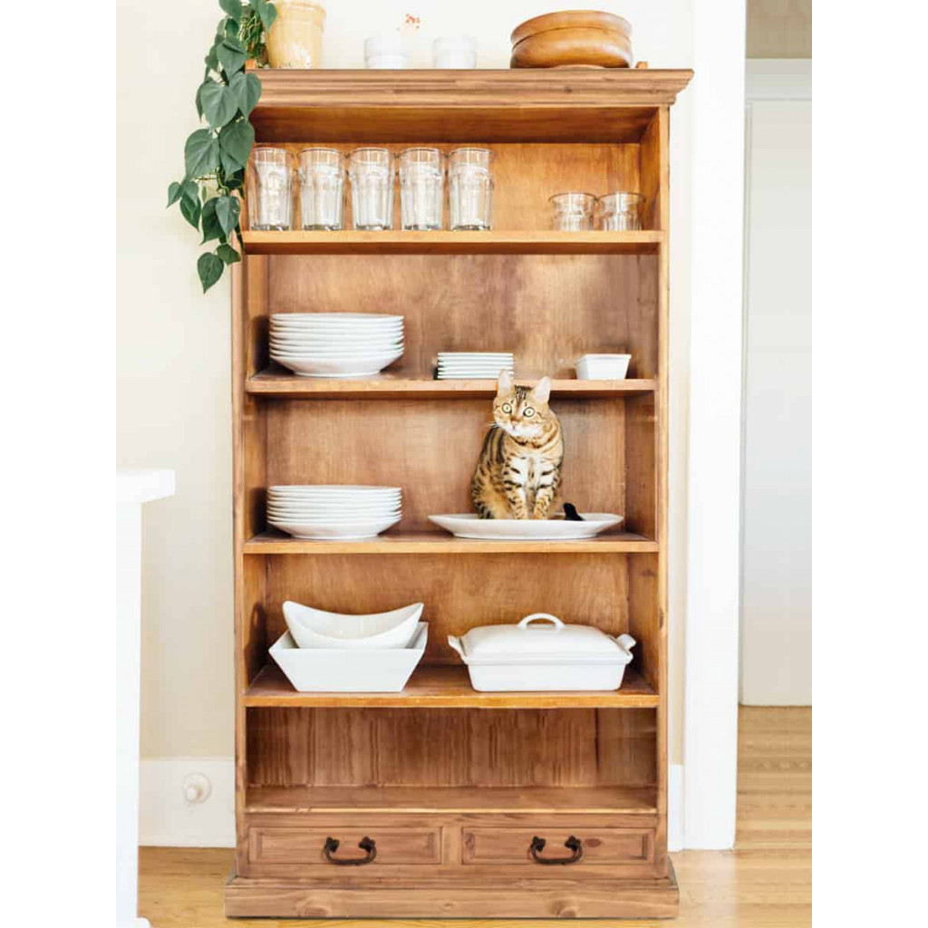 Bücherregal Mexico Möbel Landhaus Pinie Honig