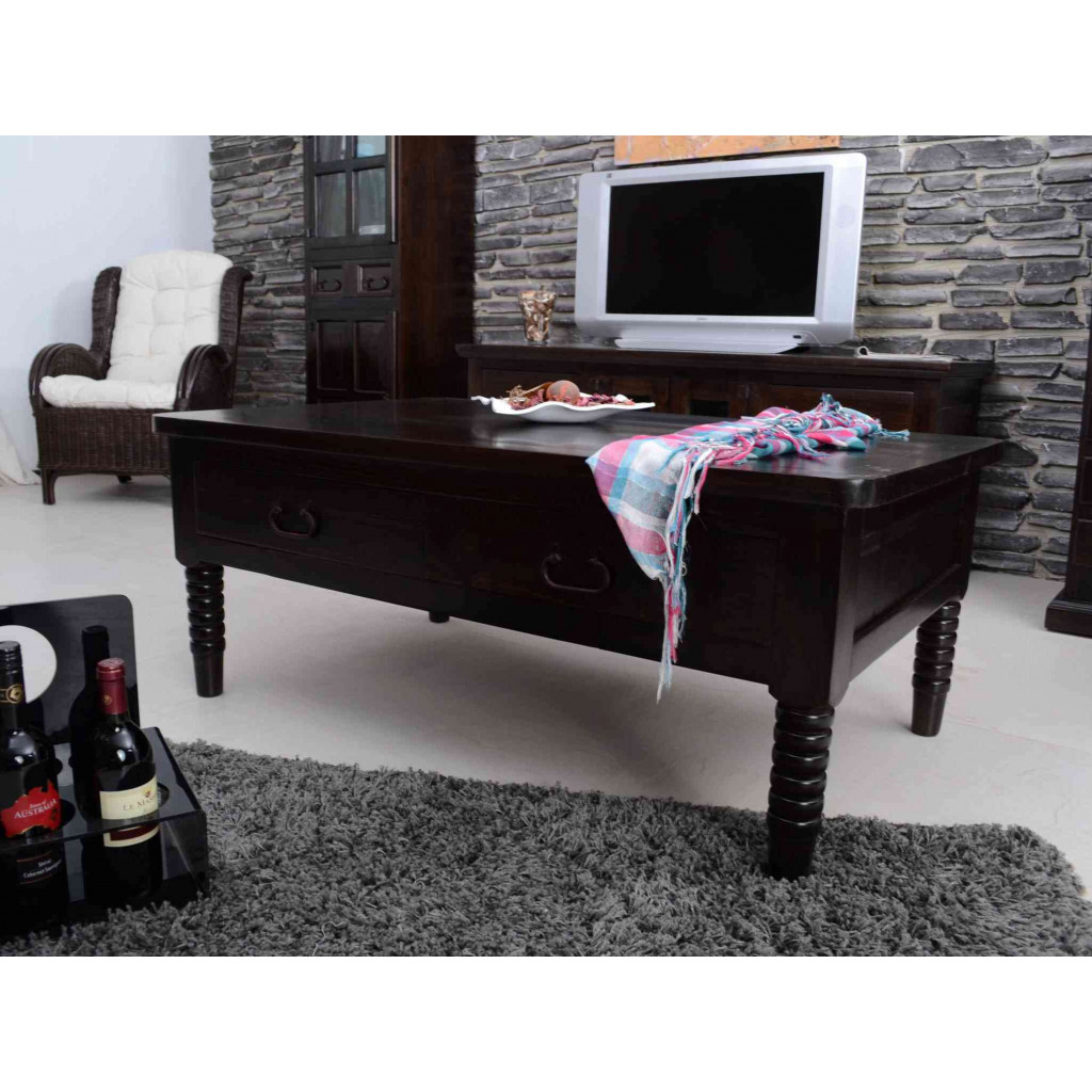 Couchtisch Mexico Möbel Kolonialstil Pinie Kolonialstil