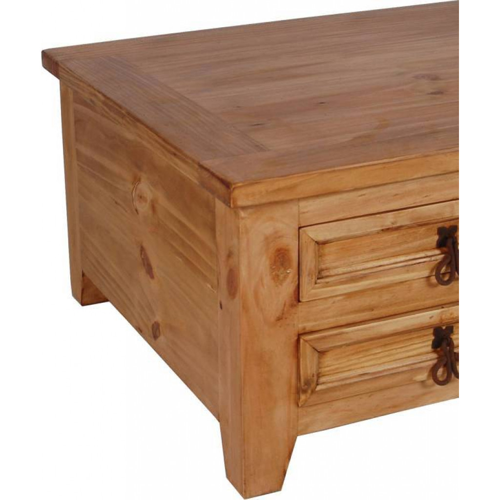 Couchtisch Mexico Möbel Landhaus Pinie Honig