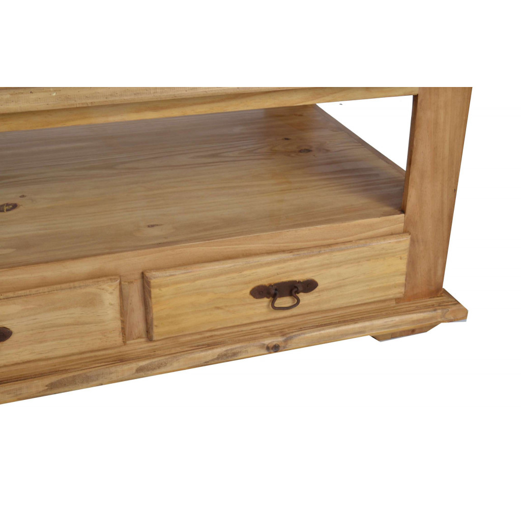 Couchtisch Mexico Möbel Landhaus Pinie Honig