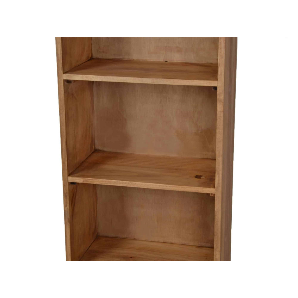 DVD-Regal Mexico Möbel Landhaus Pinie Honig