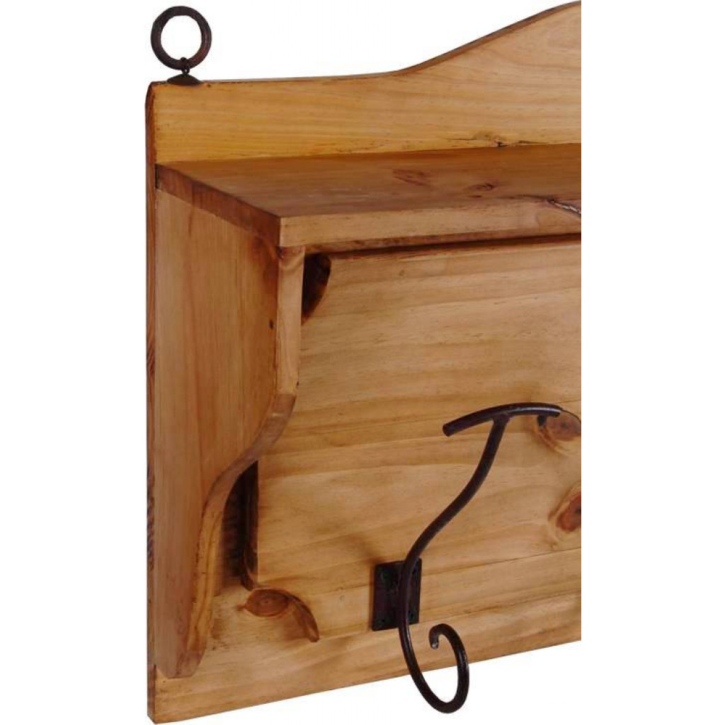 Garderobenhaken Mexico Möbel Landhaus Pinie Honig