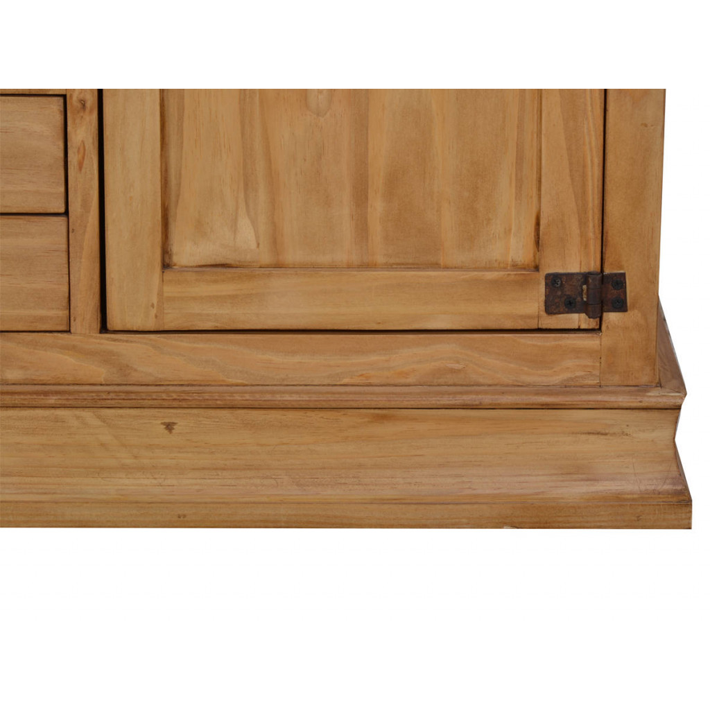 Highboard Mexico Möbel Landhaus Pinie Honig