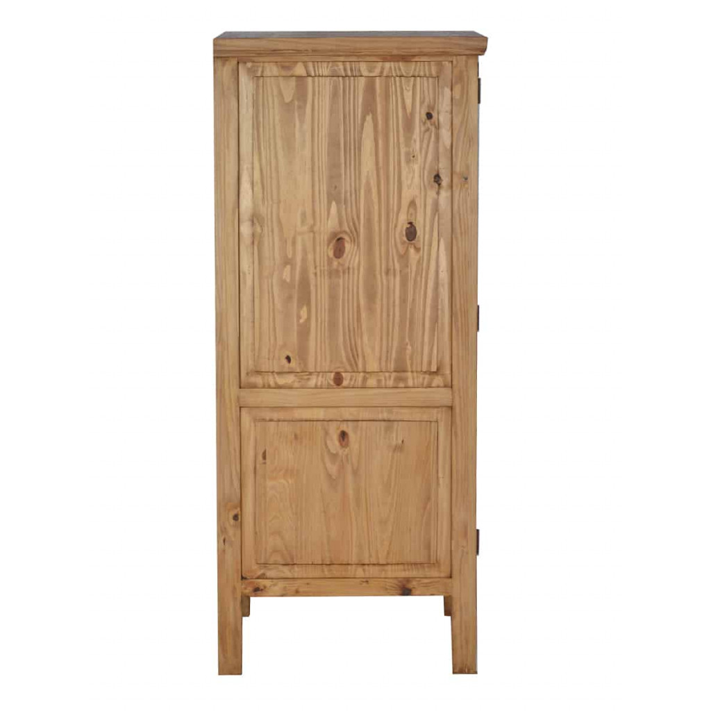 Hochschrank Mexico Möbel Landhaus Massivholz Pinie Honig