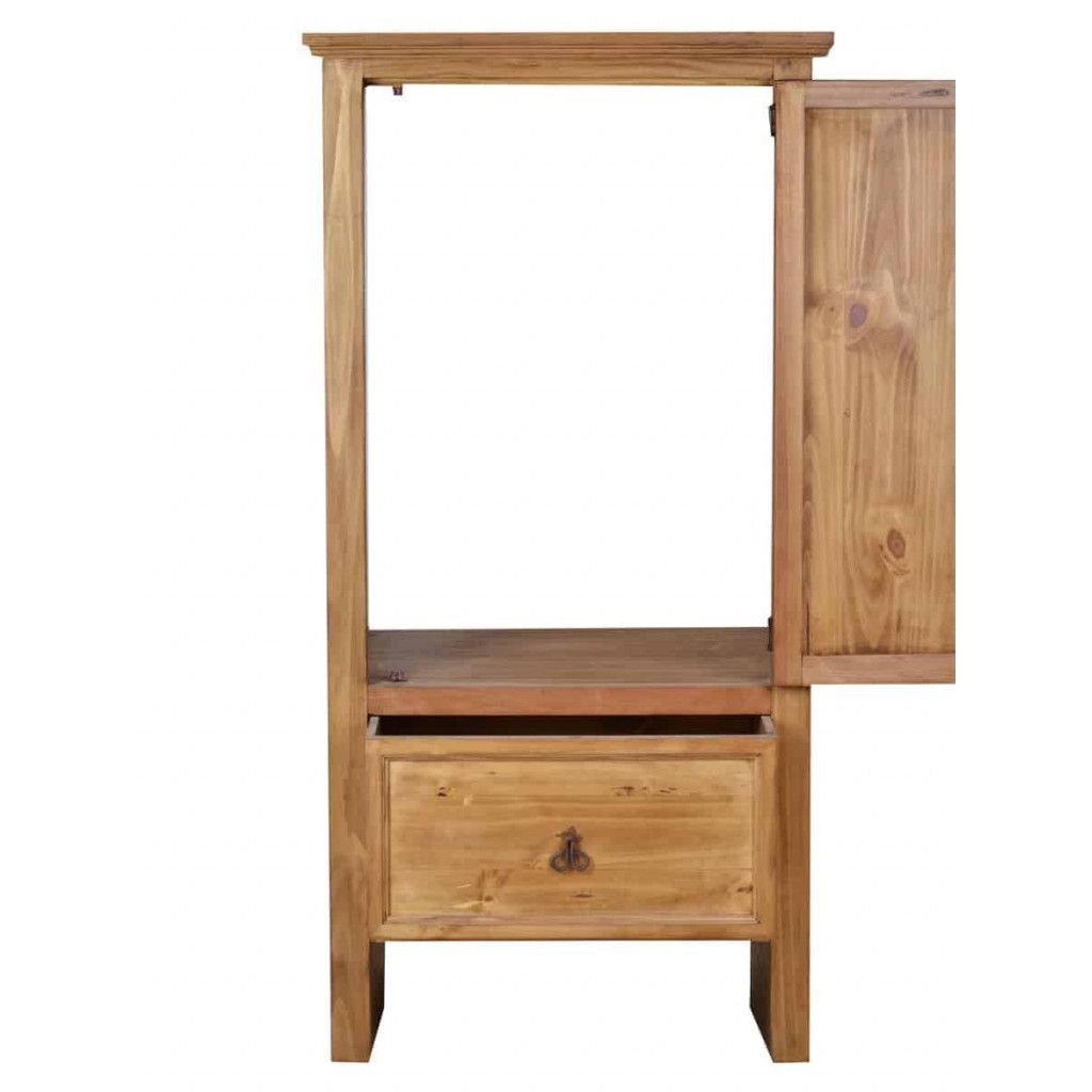 Hochschrank Mexico Möbel Landhaus Pinie Honig