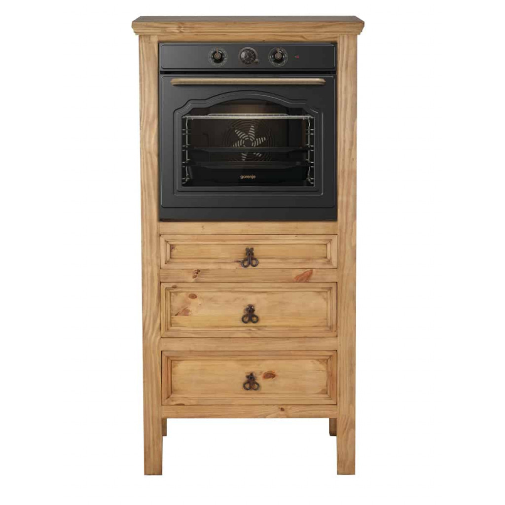 Hochschrank Mexico Möbel Landhaus Pinie Honig