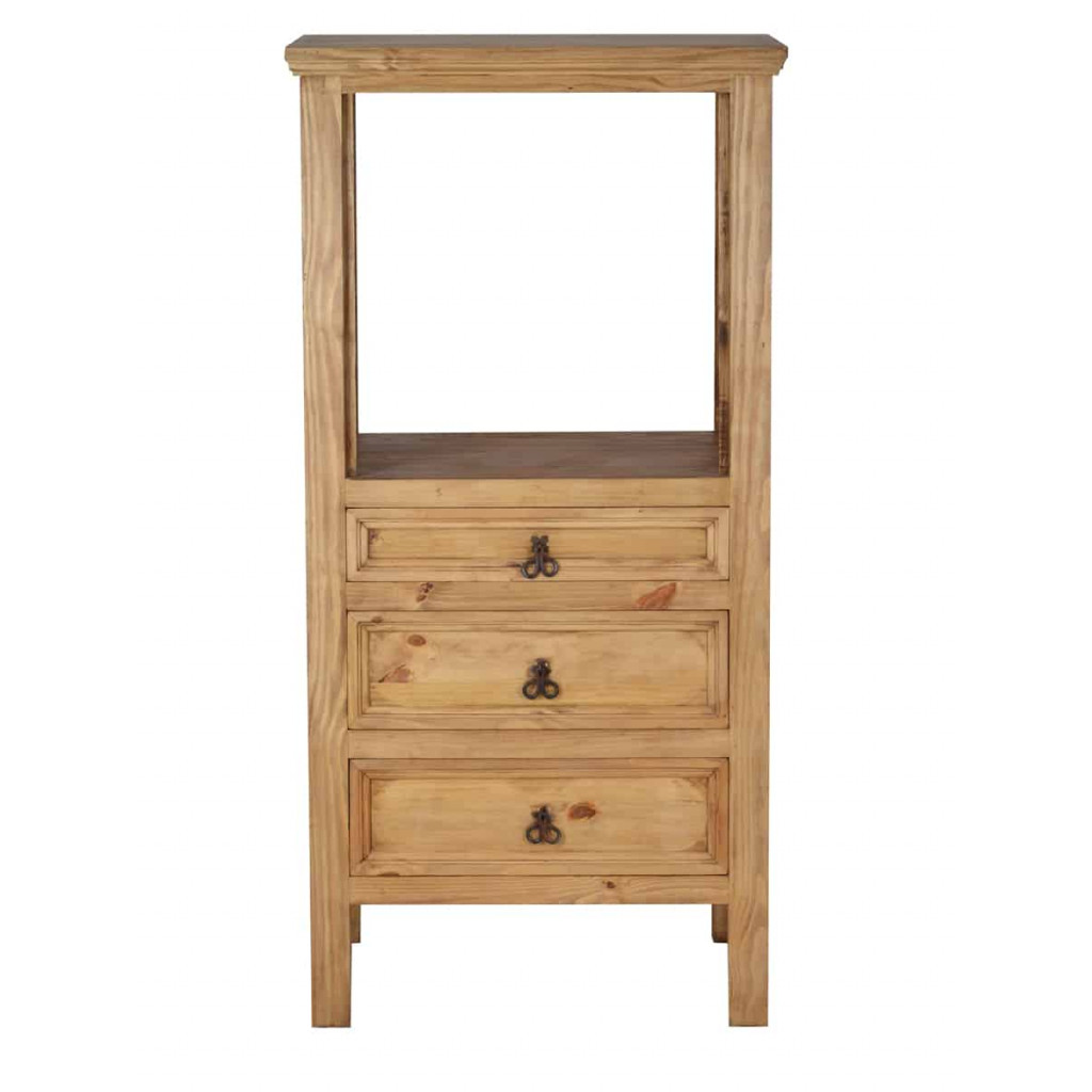 Hochschrank Mexico Möbel Landhaus Pinie Honig