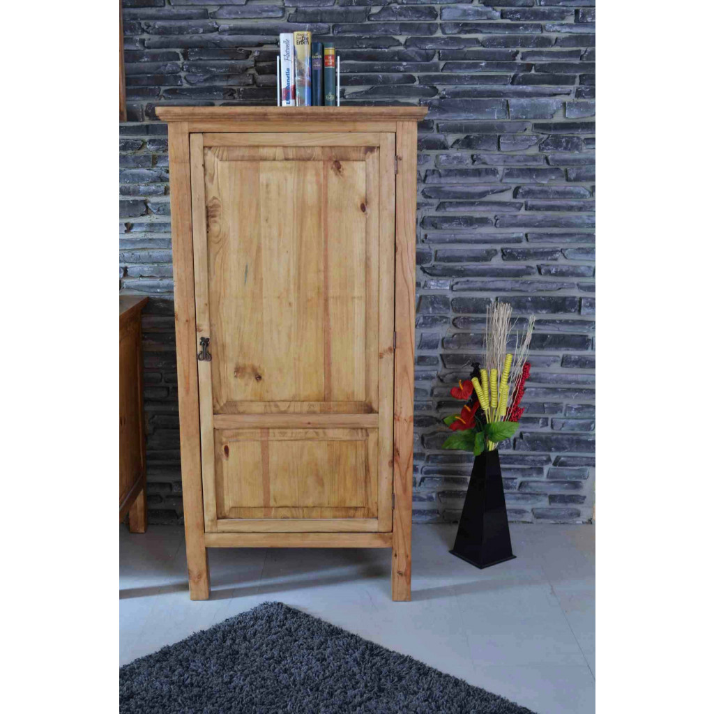 Hochschrank Mexico Möbel Landhaus Pinie Honig