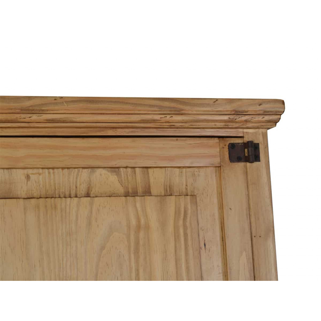 Kleiderschrank Mexico Möbel Landhaus Pinie Honig