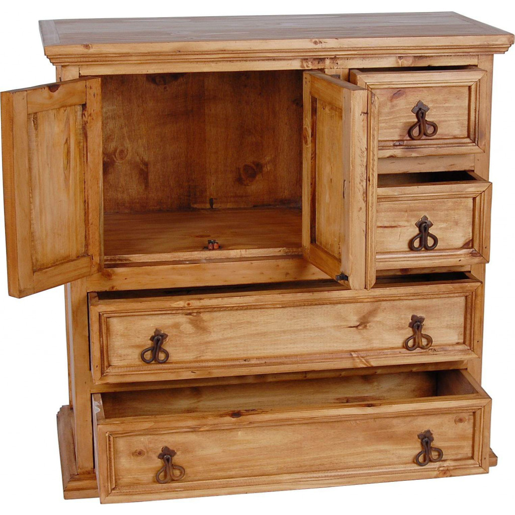 Kommode Mexico Möbel Landhaus Pinie Honig