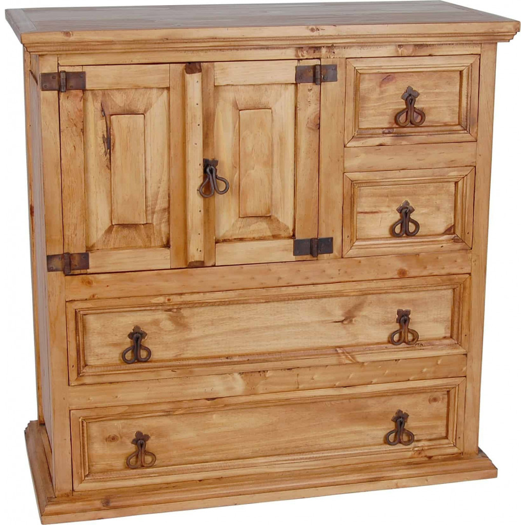 Kommode Mexico Möbel Landhaus Pinie Honig