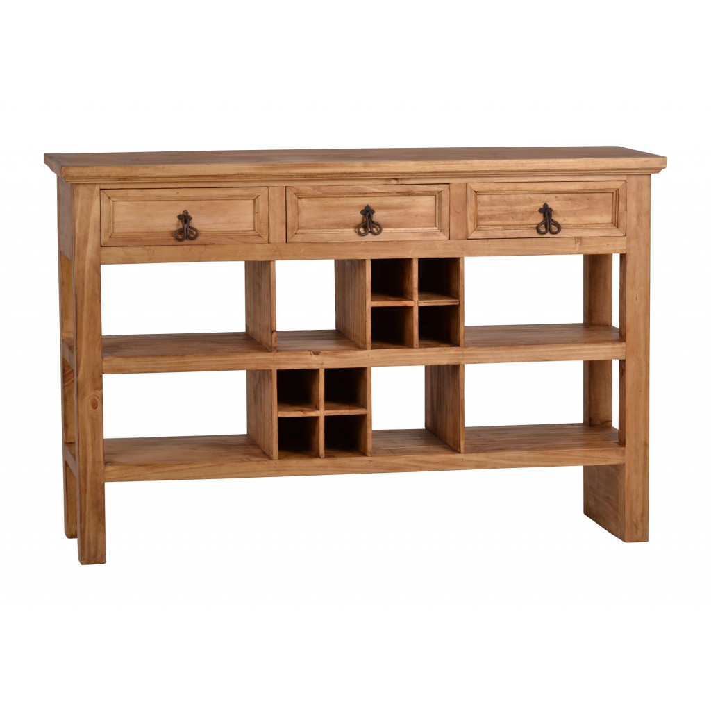 Konsole Mexico Möbel Landhaus Pinie Honig