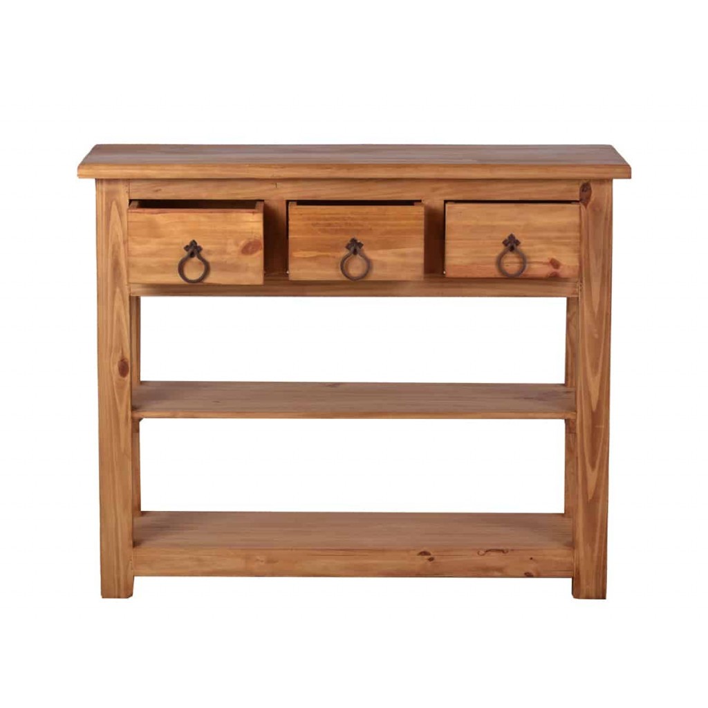 Konsole Mexico Möbel Landhaus Pinie Honig