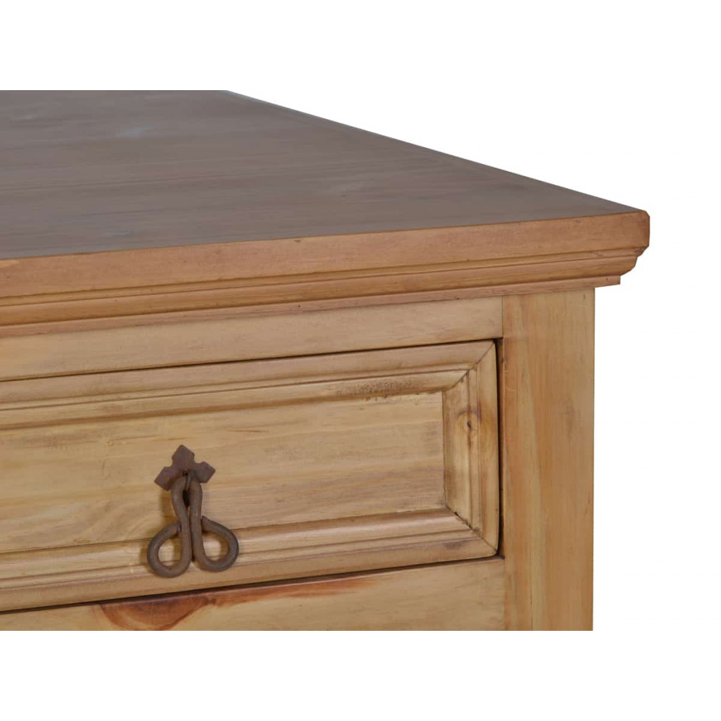 Küchenmodul Mexico Möbel Landhaus Massivholz Pinie Honig