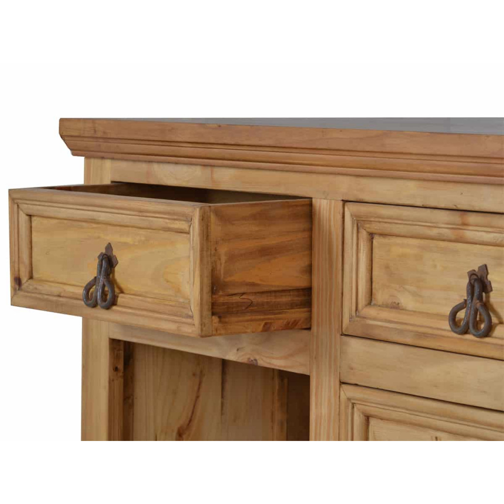 Küchenmodul Mexico Möbel Landhaus Massivholz Pinie Honig