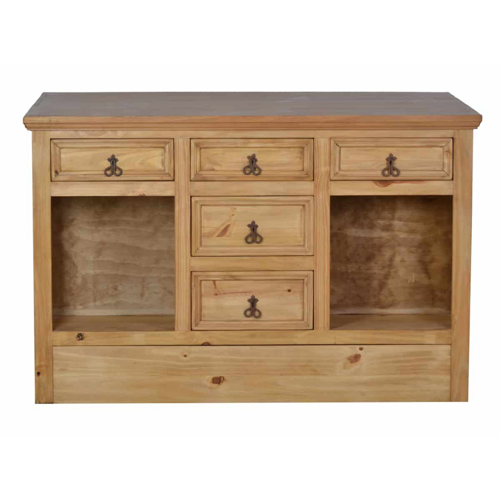 Küchenmodul Mexico Möbel Landhaus Massivholz Pinie Honig