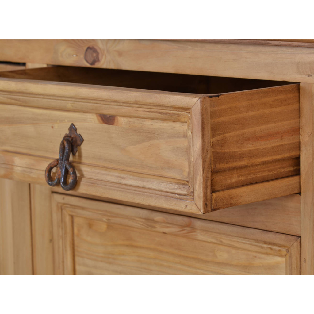 Küchenmodul Mexico Möbel Landhaus Massivholz Pinie Honig