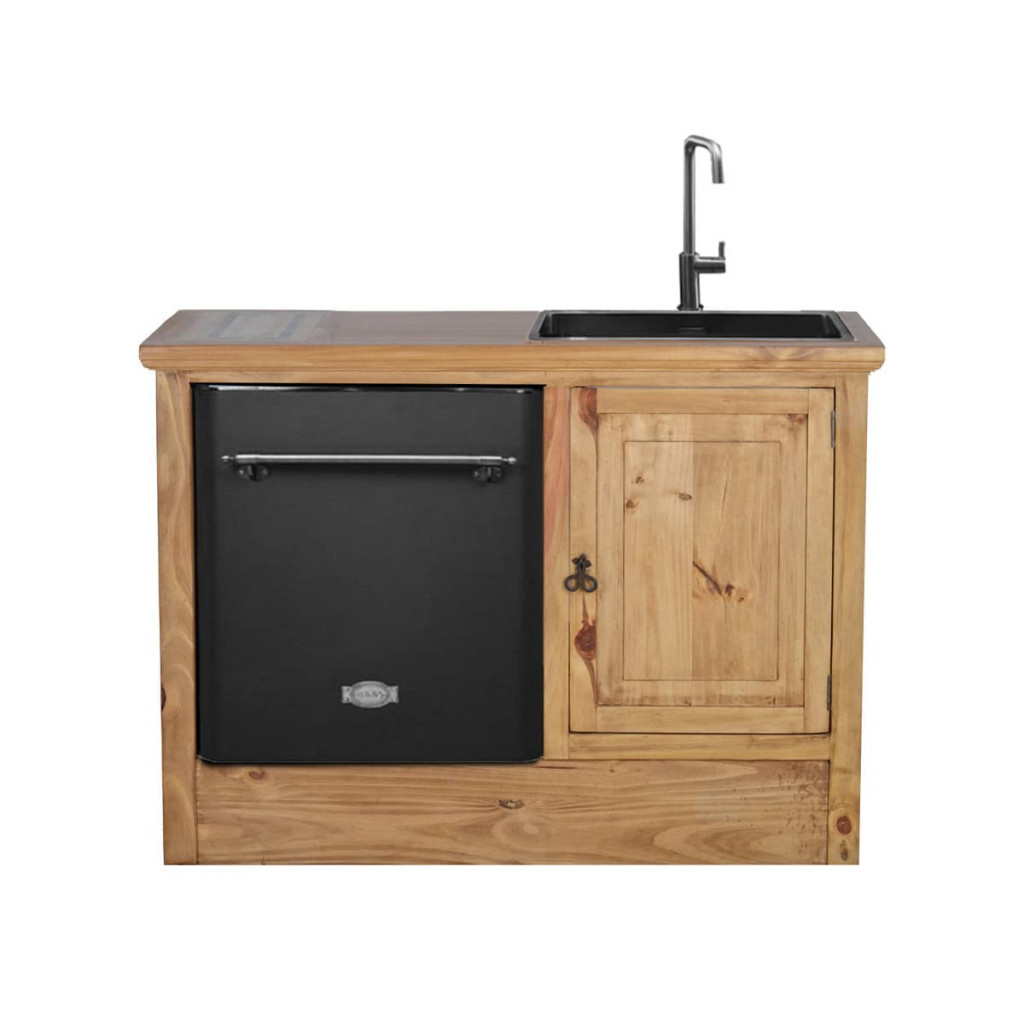 Küchenmodul Mexico Möbel Landhaus Massivholz Pinie Honig