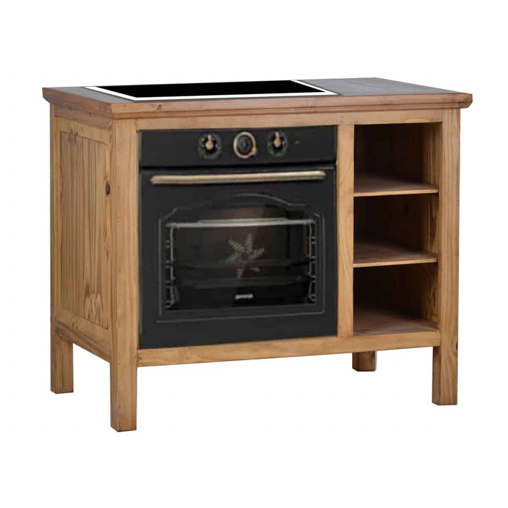 Küchenmodul Mexico Möbel Landhaus Pinie Honig