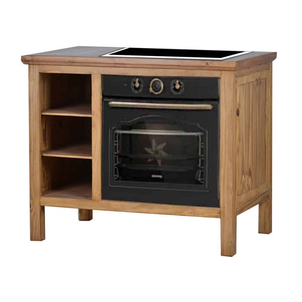 Küchenmodul Mexico Möbel Landhaus Pinie Honig